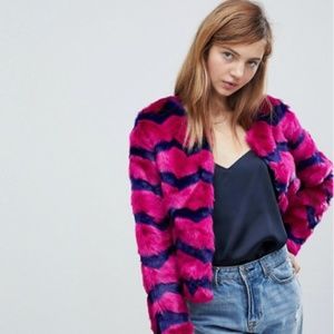 Unreal Fur Abracadabra Faux Fur Jacket